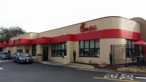 Tennessee Roofing and Construction - Commercial Roofing - Chick-fil-a, Chattanooga, Tennessee 